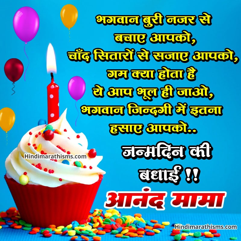 Birthday Wishes Anand Mama