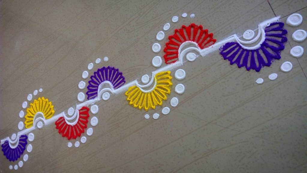 100+ Easy Door Border Rangoli Designs