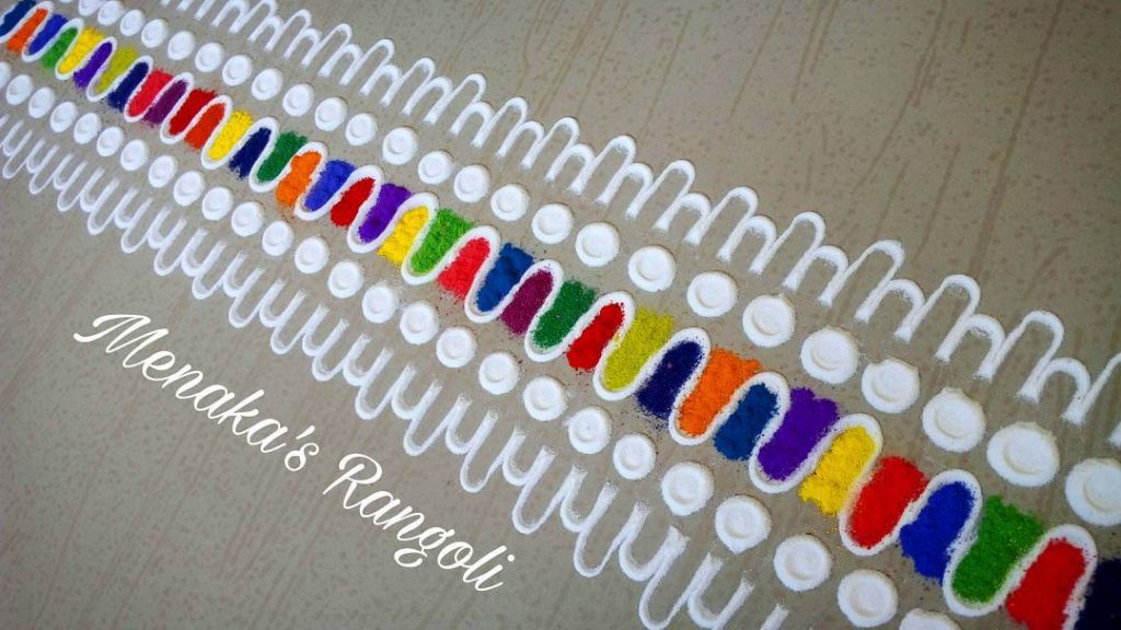 100+ Easy Door Border Rangoli Designs