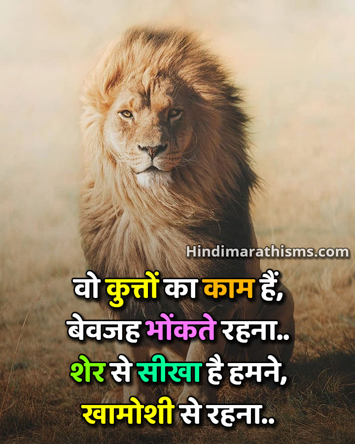 Attitude Quotes In Hindi 101 